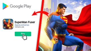 Flying Fuser the NEW SUPERMAN Game on Mobile 😱 screenshot 2