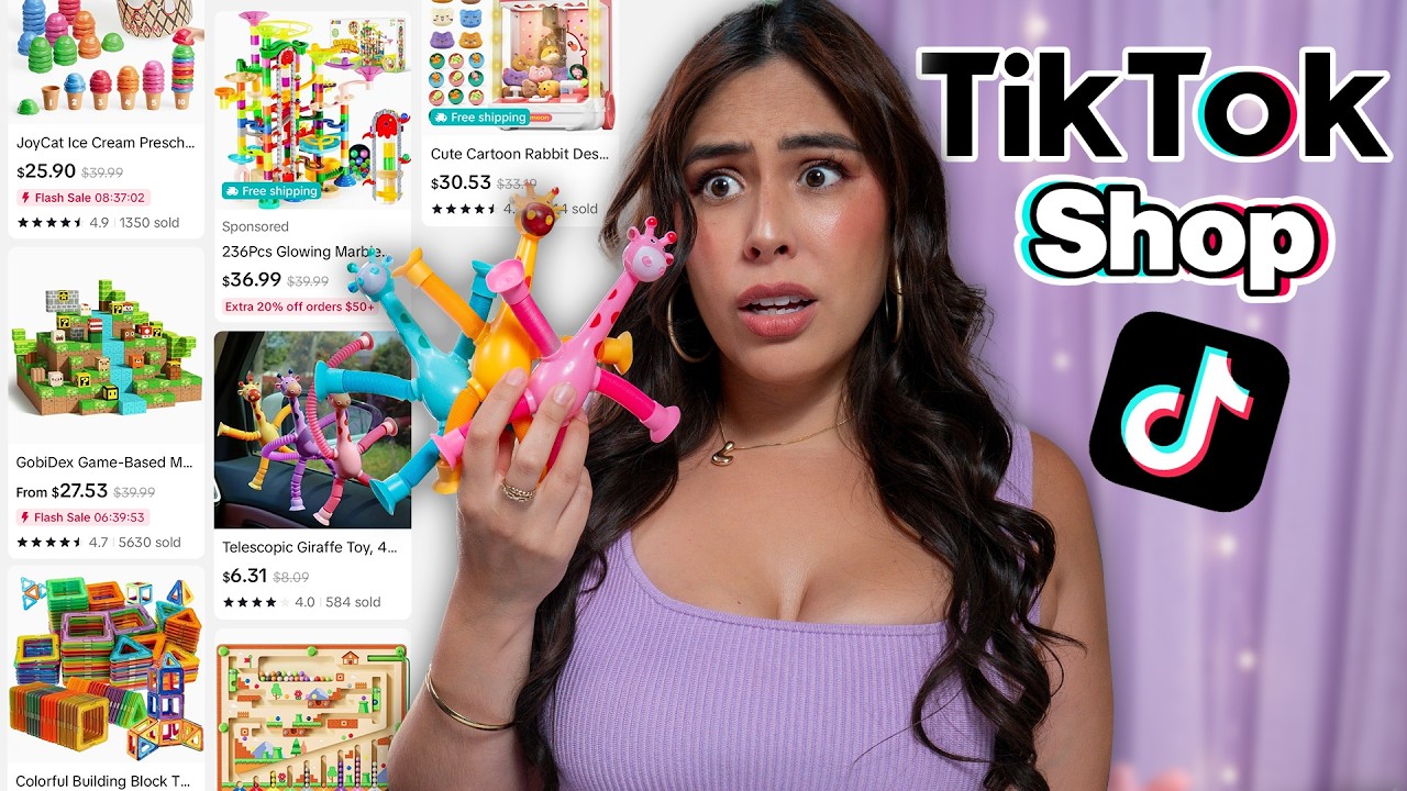 Testing VIRAL TikTok Toys and Rating Them with my Toddler - YouTube