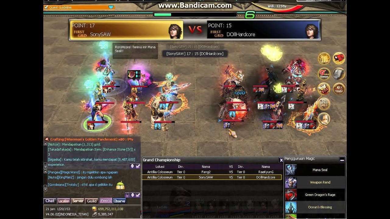 Atlantica Online Indonesia Semi-Final Grand Championship 17/11/2013