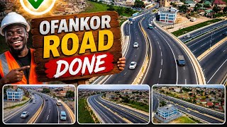 Ofankor Road Projects Phase 1 Completed and Opened | Ofankor  Road  Marking Checked