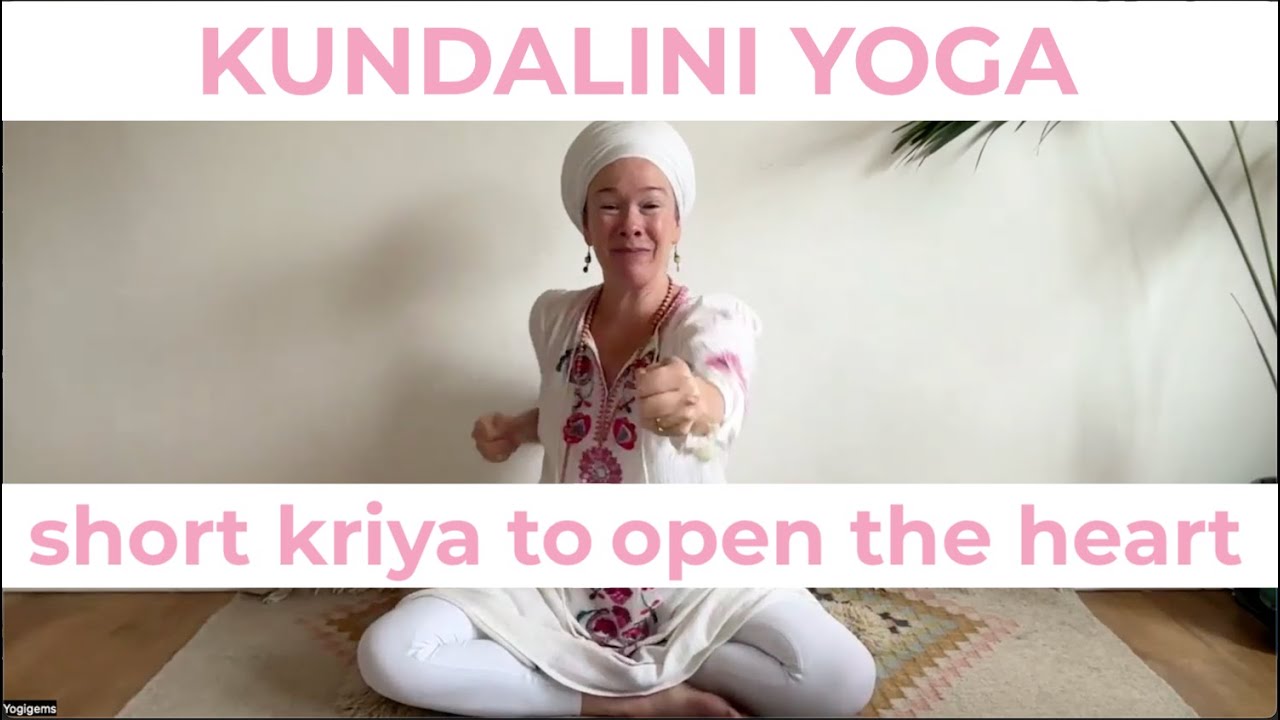 20-минутная крийя кундалини-йоги для открытия сердечного центра | Короткая практика анахаты | Yog...