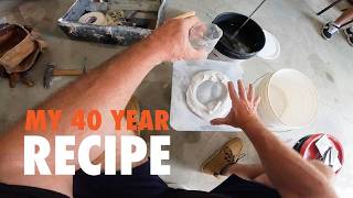 How to Make Hot Mix for Drywall Repair | My 40-Year Professional Recipe