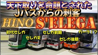 【天下布武】シェアトップを目指すJバス・セレガ