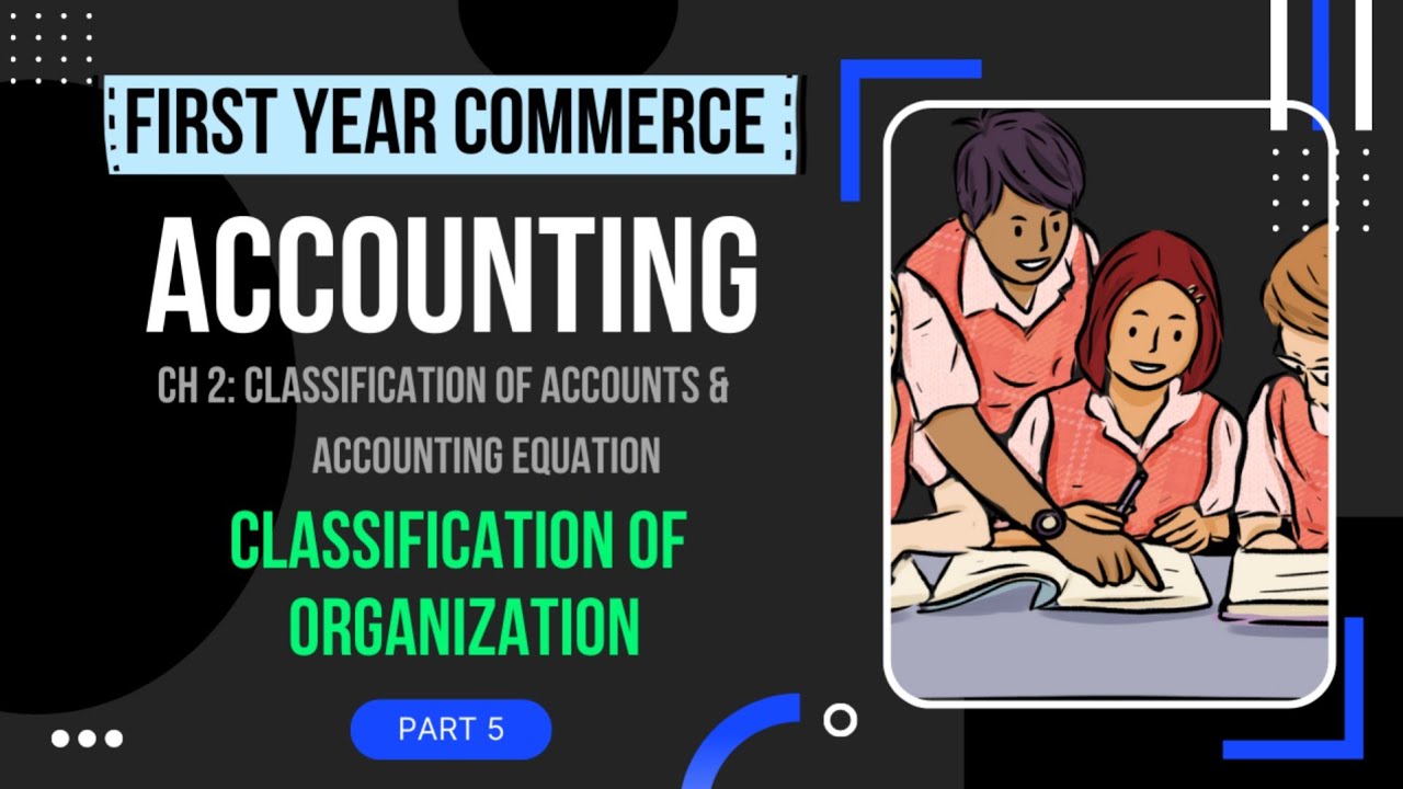 Classification of Organization Accounting by Online Tutor YouTube