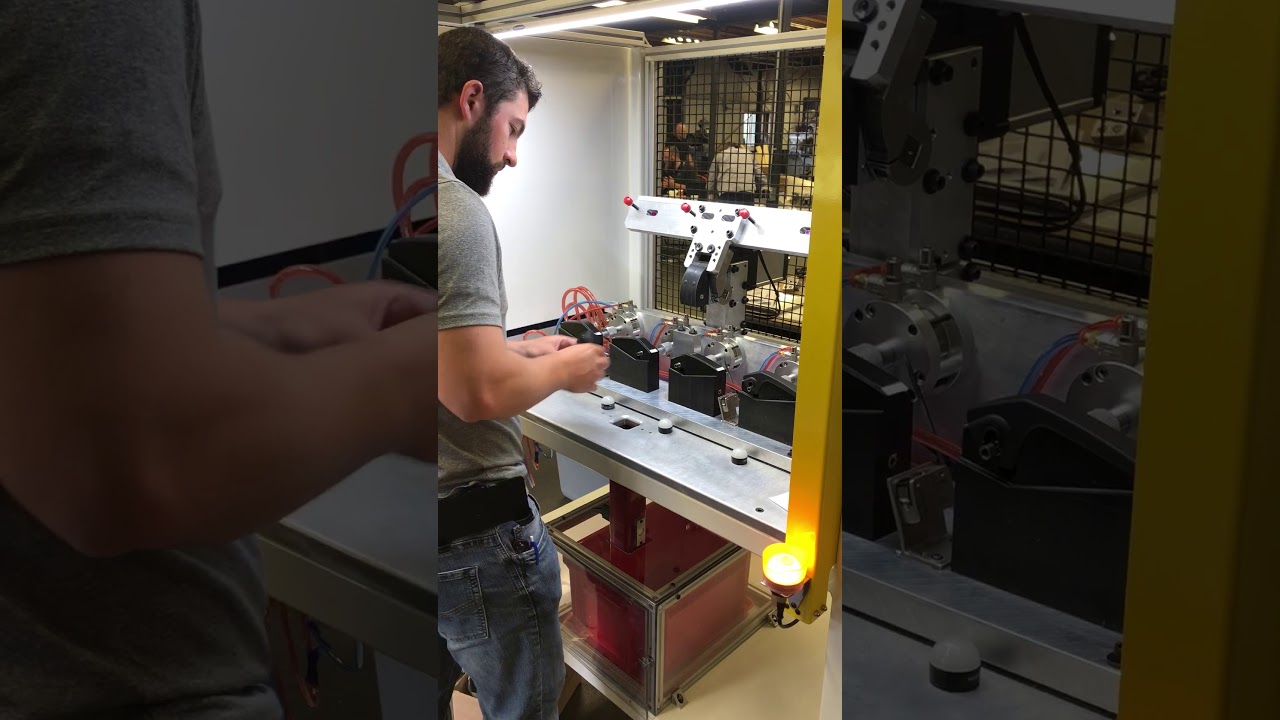 Tape Poke Yoke Machine