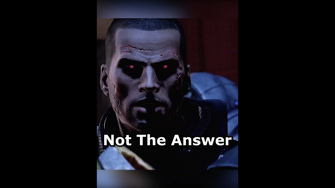Renegade Shepard Is Terrifying Mass Effect Legendary Edition
