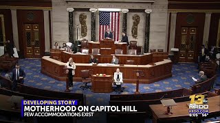 Colorado Congresswoman Brittany Pettersen explains viral moment voting with newborn baby