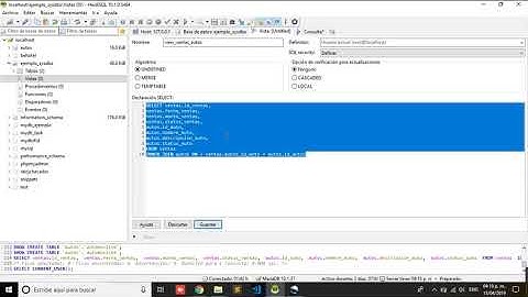 SYSDBA   Curso MariaDB   Cap 5   Vistas