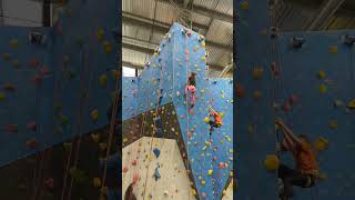 Strong 6yo daughter sending a 5.11a!