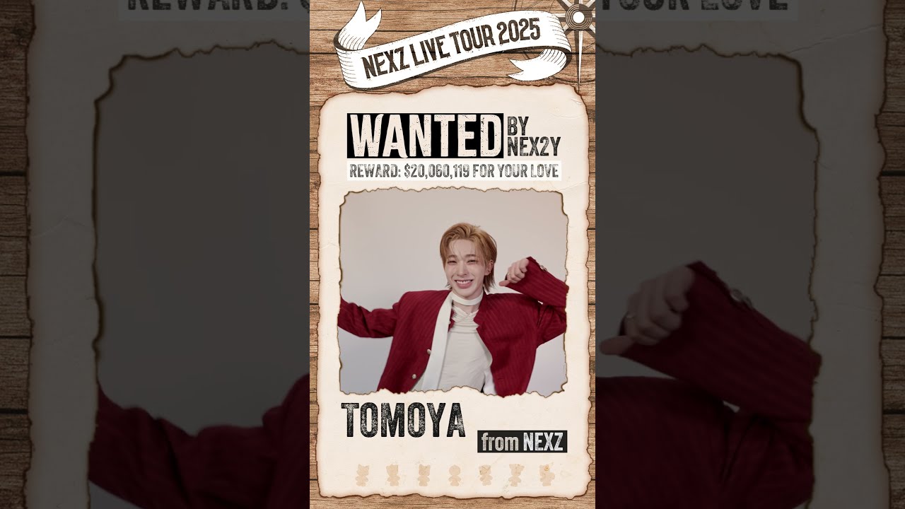 NEXZ LIVE TOUR 2025 “One Bite” Teaser Movie | #TOMOYA - YouTube