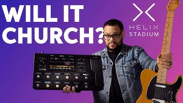 I Used the Helix Stadium XL at Church | My Worship Guitar Tones