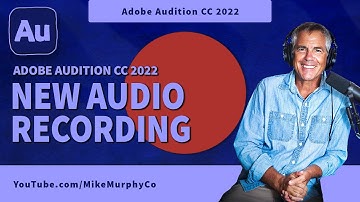 Adobe Audition CC 2022: How To Create A New Audio File Recording