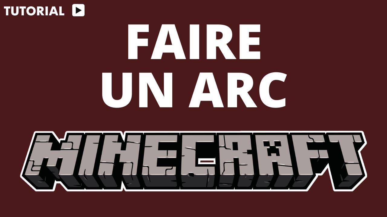 Comment faire un arc dans Minecraft - YouTube