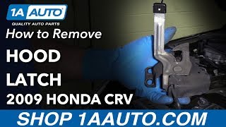 How to Replace Hood Latch 07-11 Honda CR-V