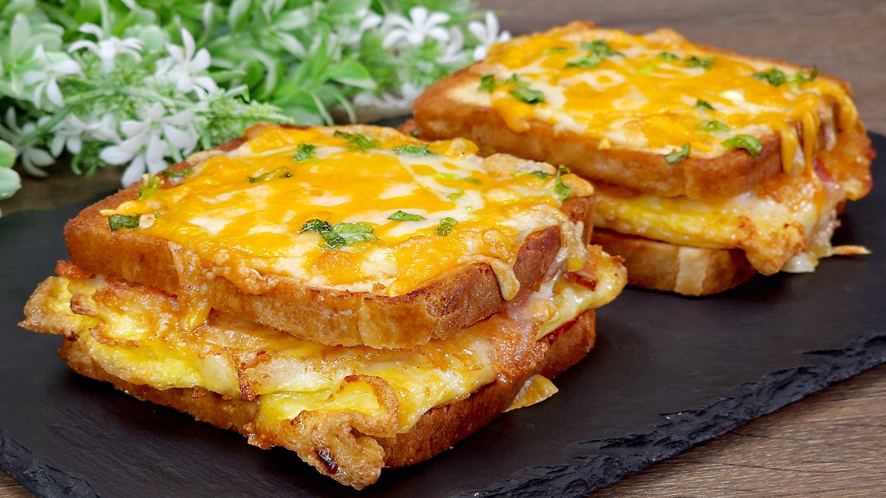 Хлеб с яйцами лучше пиццы! Я готовлю его почти каждый день! Никто не знает этот рецепт!