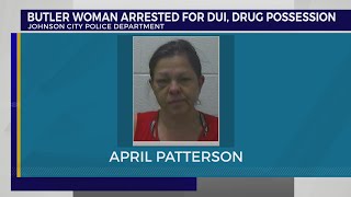 JCPD: Butler woman charged with DUI, possession of meth after officers find vehicle stopped in road