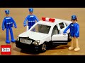 セルシオのパトカー☆その昔の食玩トミカ☆トミカタウン人形セット 警察官フィギュア３体入り 特別過ぎるパトロールカーが素敵ですね☆