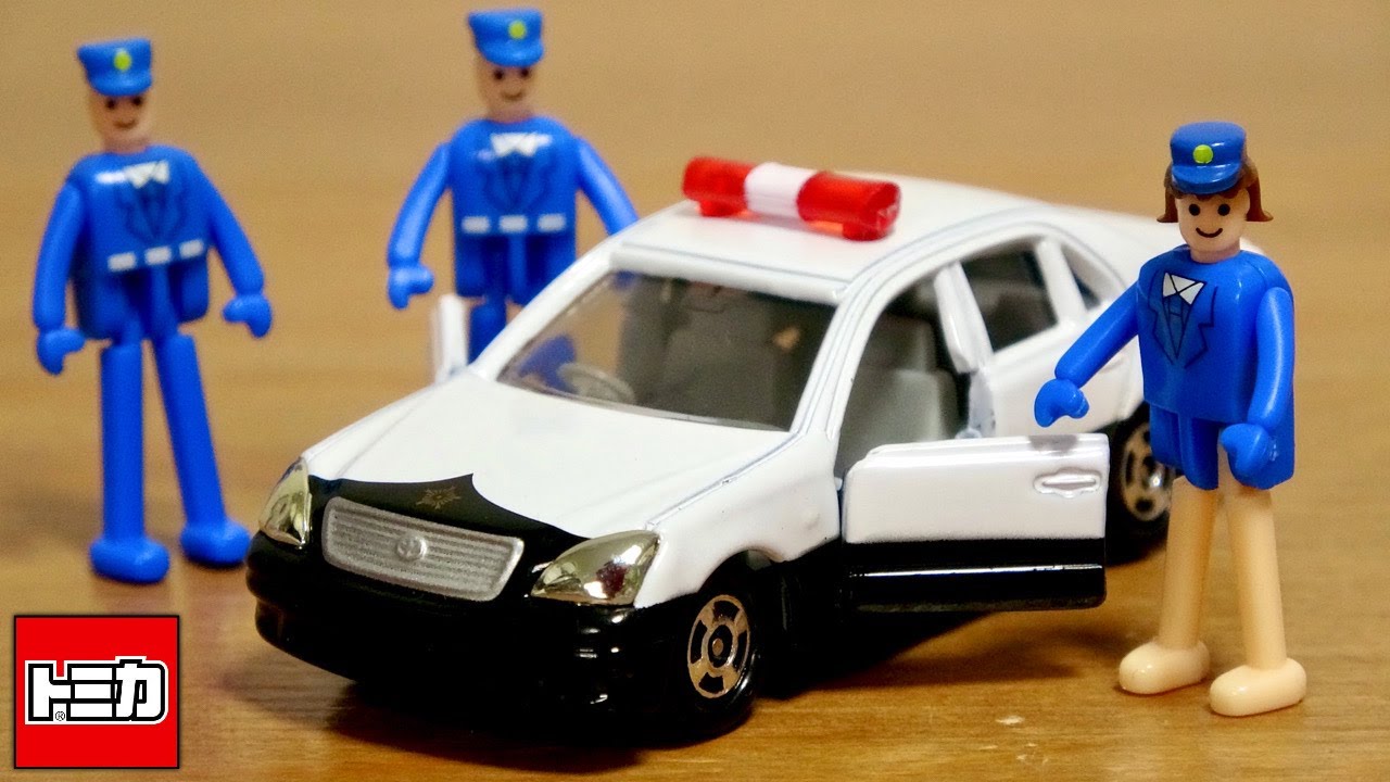 みたらしだんご　トミカ　パトカー　警視庁パトロール隊セット A collection of various police vehicles including undercover