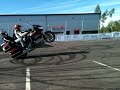 Janne Uskali show how to wheelie 420kg Honda Gold Wing