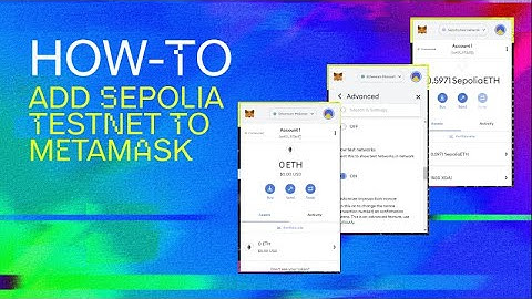 Mainnet Sims: Adding Sepolia to Metamask