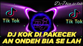 DJ MINANG TERBARU 2023 ll KOK DI PAKECEK AN ONDEH BIA SE LAH ll BIA SE LAH ll TIKTOK VIRAL 2023