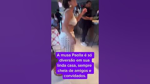 A casa de PAOLLA OLIVEIRA chamou atenção 🔥😱 #paollaoliveira