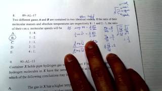 Physics 1991 HKAL MC 17 D