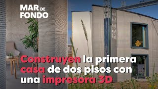 Construyen la primera casa de dos pisos con una impresora 3D screenshot 3