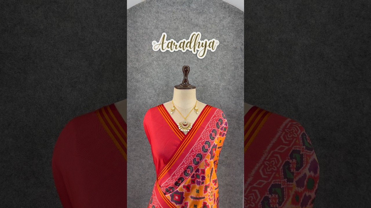 Traditional Weave Patola Printed Sarees