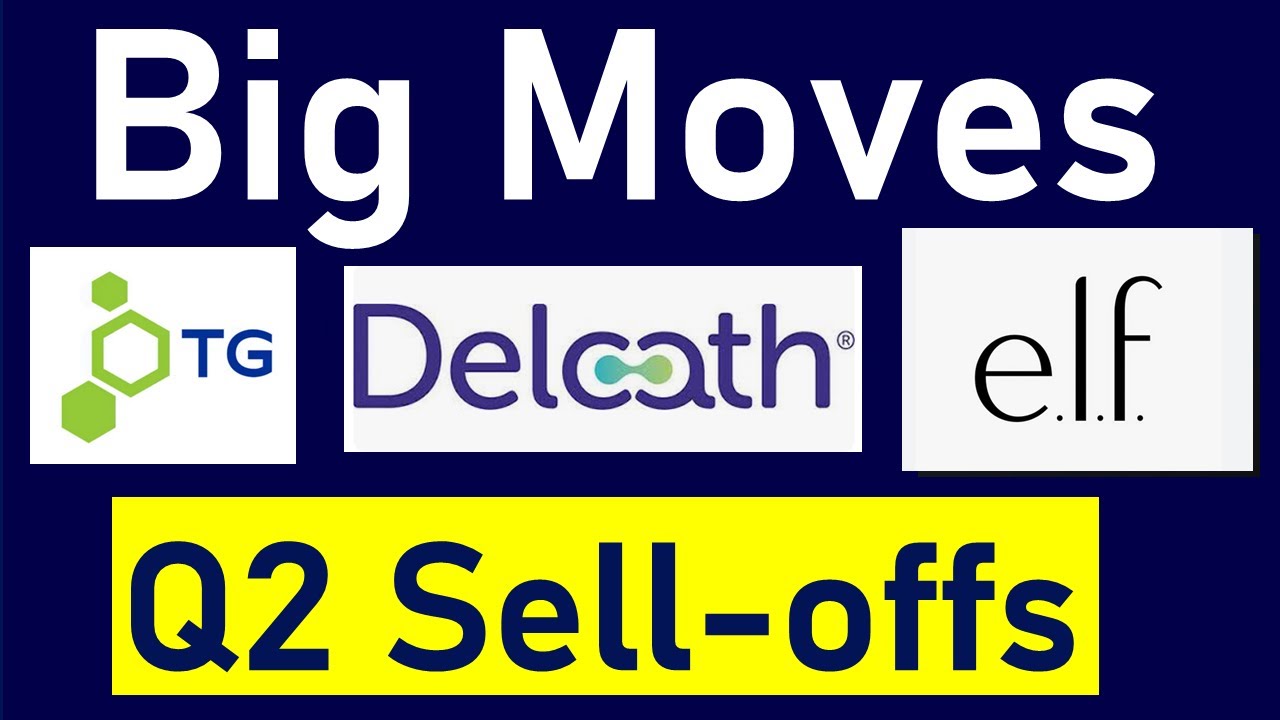 Big Moves for These Hyper Growth Stocks: TGTX, DCTH & ELF Sell-offs