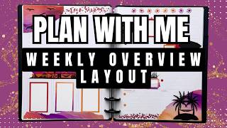 Back to School Weekly Overview Layout from Live Love Posh
