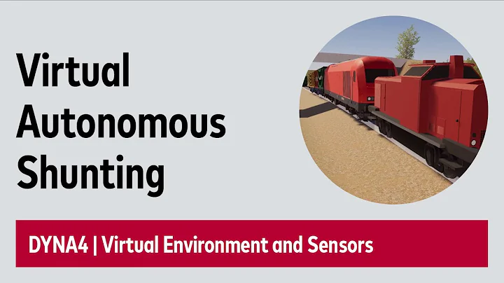Virtual Autonomous Shunting | Vector #DYNA4 | Virtual Environment and Sensors for Rail Testing