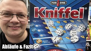 Kniffel For One - Solospiel (Schmidt) Würfelspiel mit besonderen Herausforderungen ab 8 Jahren