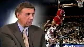 Michael Jordan (Age 28): Famous Dunk On Patrick Ewing (w/Commentary) 1991 ECQF Gm 3 (April 30, 1991)