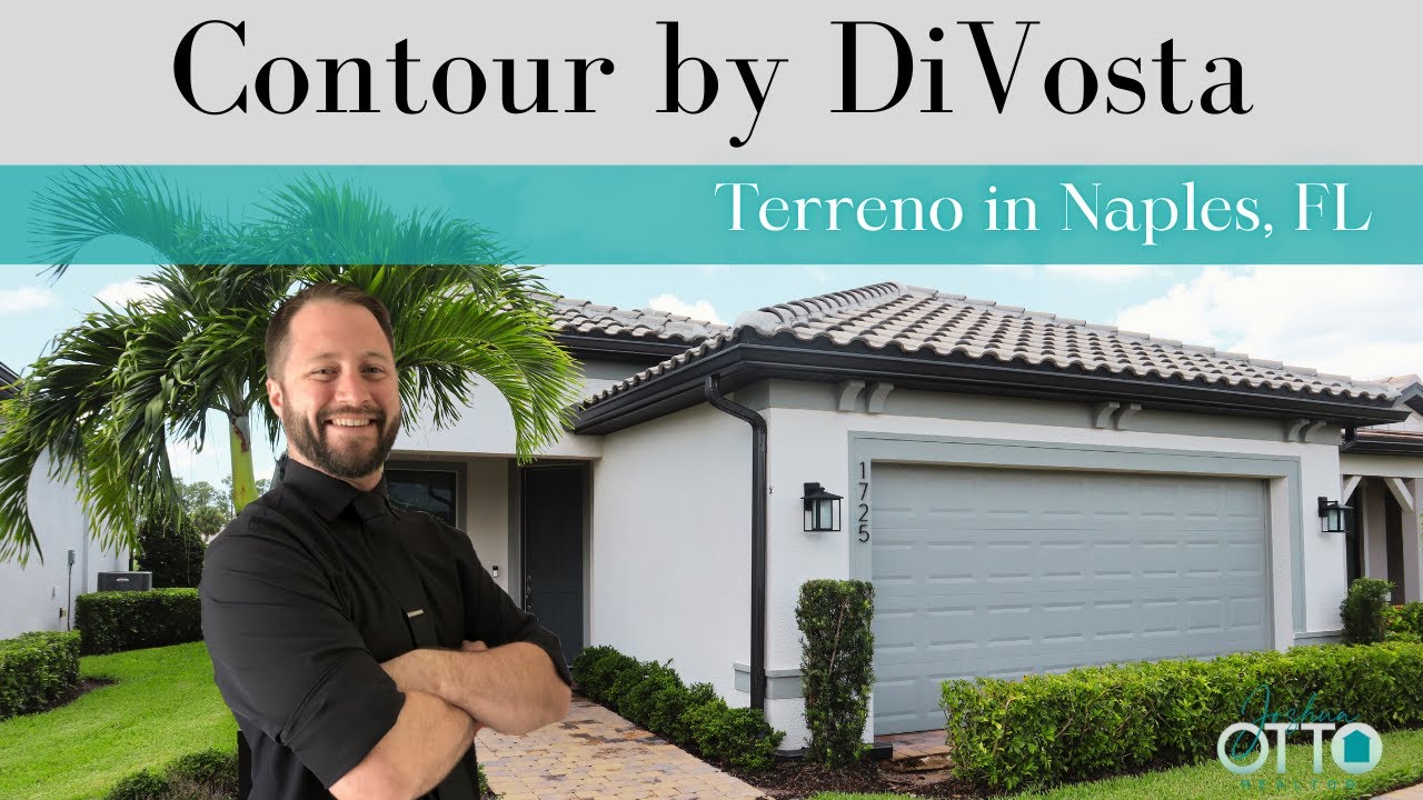 DiVosta's Contour Plan| 1405-1561 SF | 2 Bed Plus Den | Terreno | Naples, FL | Model Home Tour