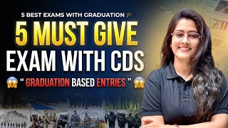 Top 5 Backup Exams Every CDS Aspirant Must Give | Plan B for CDS | Defence Exams Strategy
