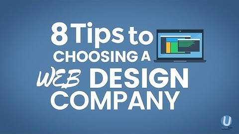 How To Choose a Web Design Company