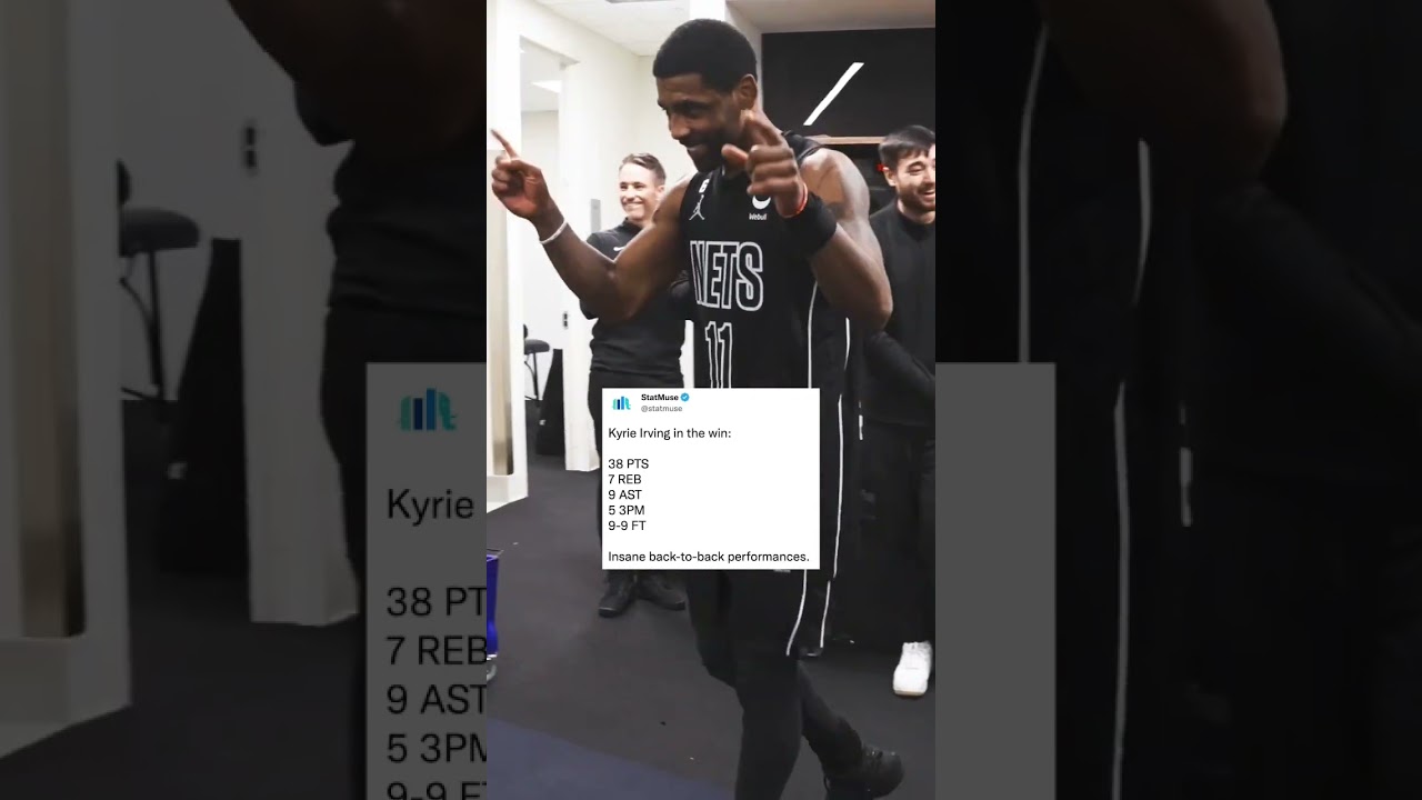 What a performance by Kyrie