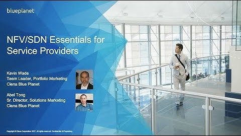 NFV/SDN Essentials for Service Providers (Webinar)