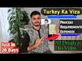 How to Get Turkish🇹🇷 Visa || All Details