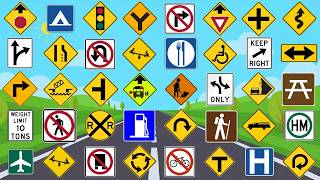 Top 50 Road Signs You CAN'T AFFORD TO FAIL! | Essential for the DMV Permit Test screenshot 4