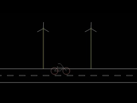 Moving cycle in C++ graphics | ( With Source Code  👇 )