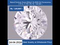 Natural Diamond, Round Cut , 0.70 ct, F Color, VS1 Clarity, No BGM , Rs.1,60,000 /-  +91-7678337365