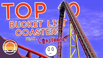Top 10 Bucket List Coasters Feat. Coastoons | Listmas Day 9 2022