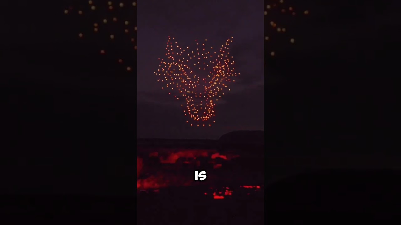 Когда технология становится искусством — потрясающая демонстрация дронов!