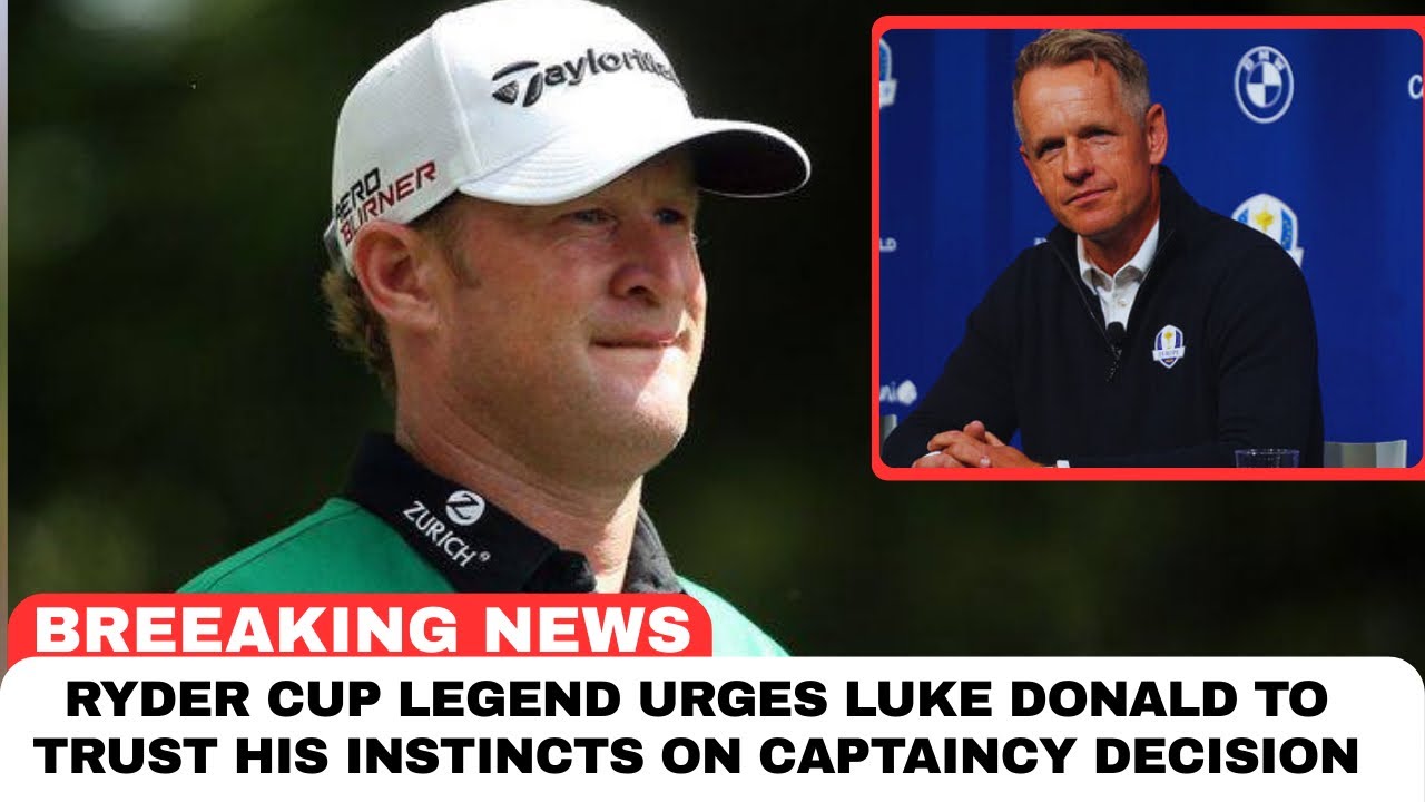 Jamie Donaldson Backs Luke Donald for Ryder Cup 2027 | Why Europe Wants Him Back 🇪🇺🏆