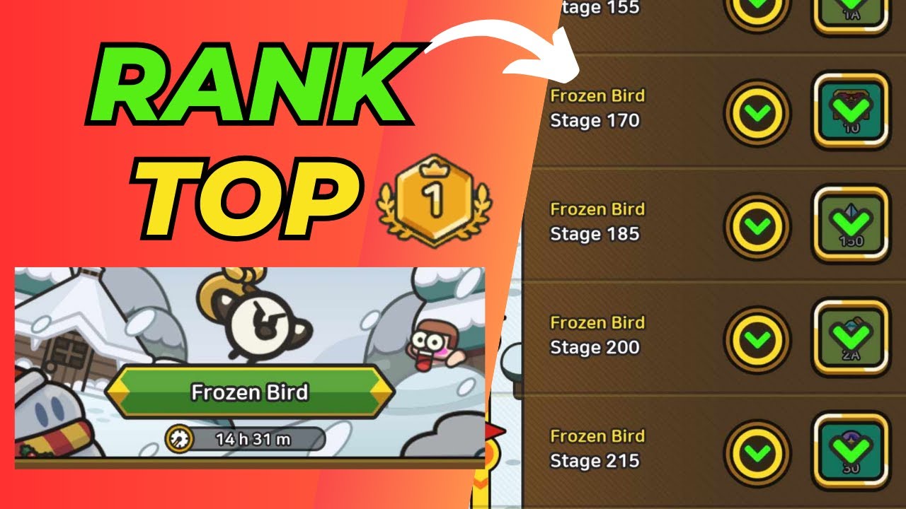 How to Rank TOP in Frozen/Blue Bird Event Guide - Legend of Slime: Idle RPG War