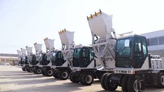 Fman Self-Loading Concrete Mixers Are Rolling Out Of The Factory And Ready For Delivery