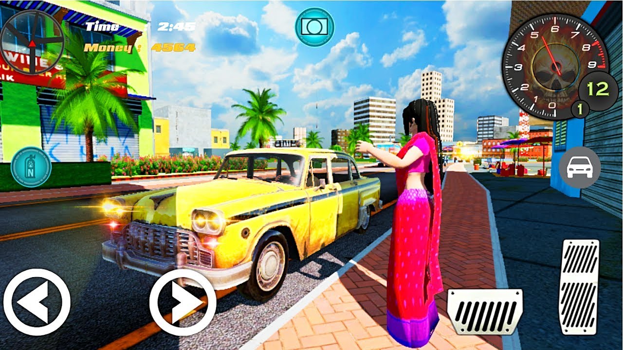 India Real Taxi India Driver Indian game- Android Gameplay