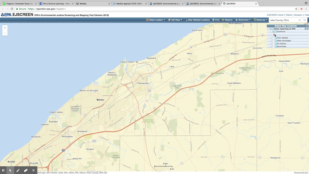 EPA EJ Screening Tool Tutorial